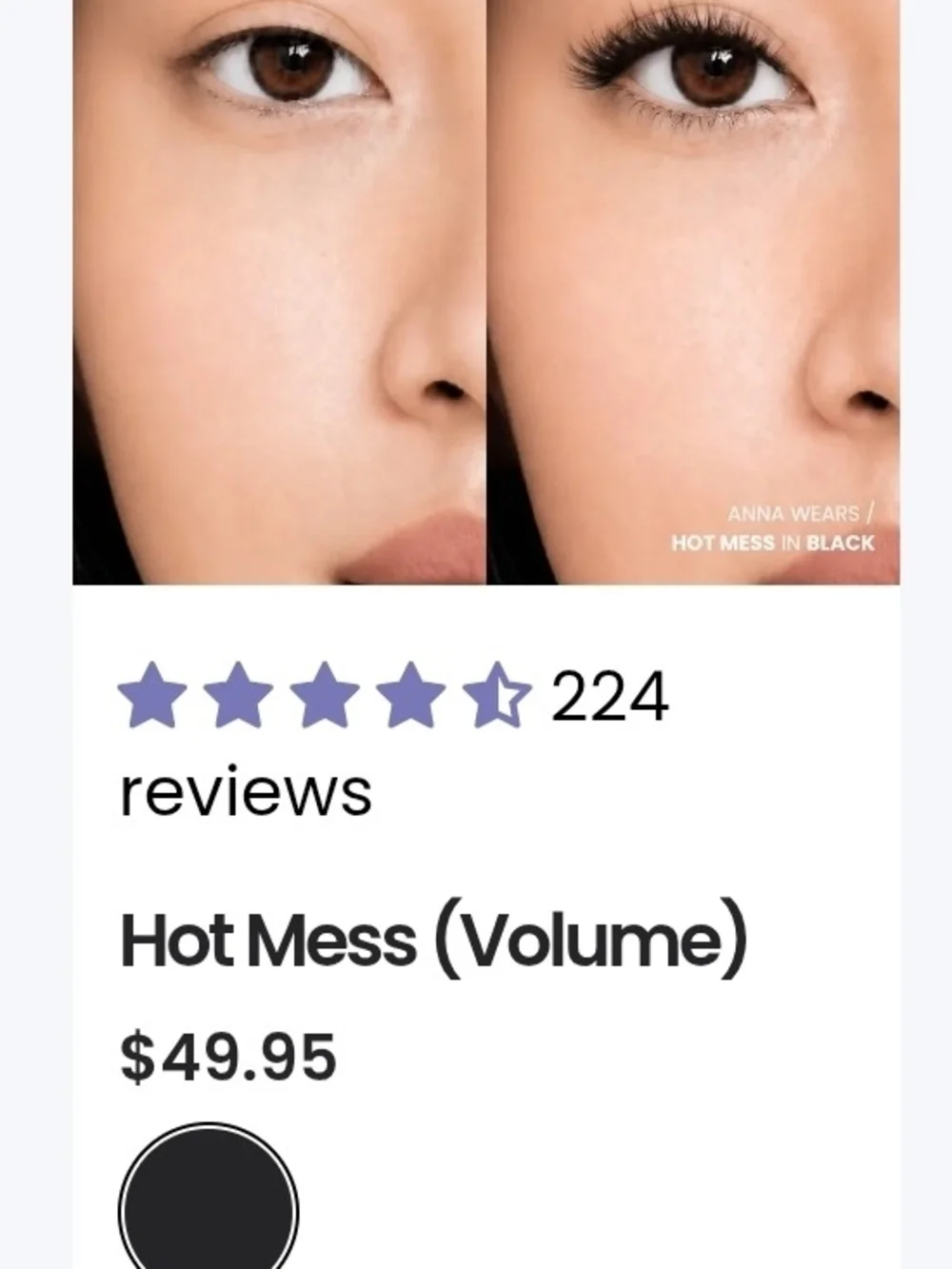 Lash Buddy PRO Hot Mess Volume Self-Adhesive Cluster Lashes - New In Package